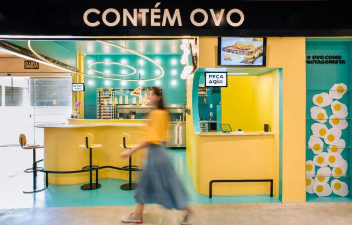 Contém Ovo fica no Mercadão de Coqueiros, em Florianópolis. crédito Divulgação