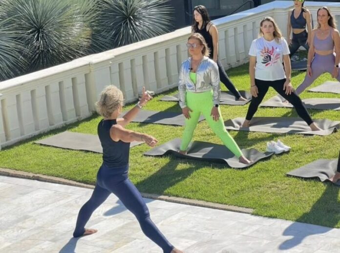 Yoga no Pátio